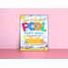 Editable End of Summer School Pool Party Invitation Template